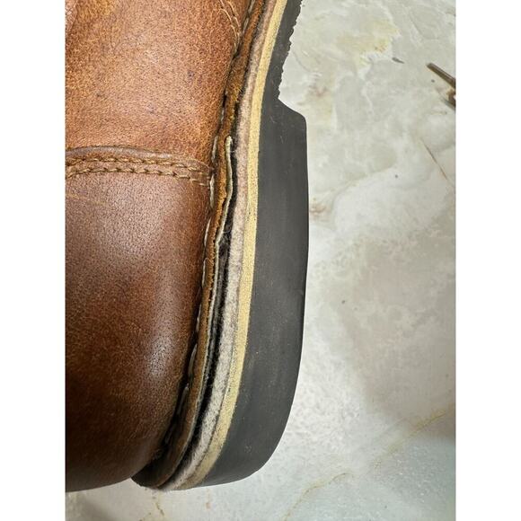 STEVE MADDEN‎ Harken 247 COGNAC LEATHER Men’s Sz 10 Cognac Leather main image 4